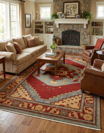 Light Blue Sara Rug