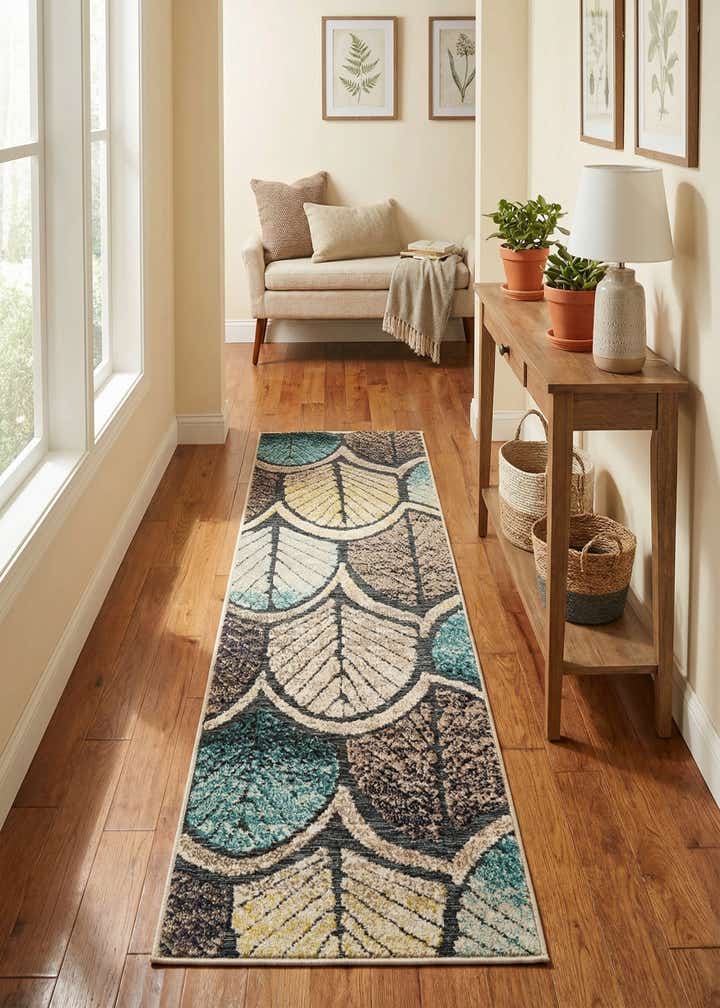 2' x 6' Easy-Clean Casablanca Indoor / Outdoor Runner Rug