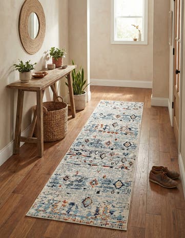 2' 7 x 10' Morocco Runner Rug