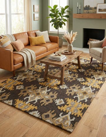 5' x 8' Luna Wool Rug