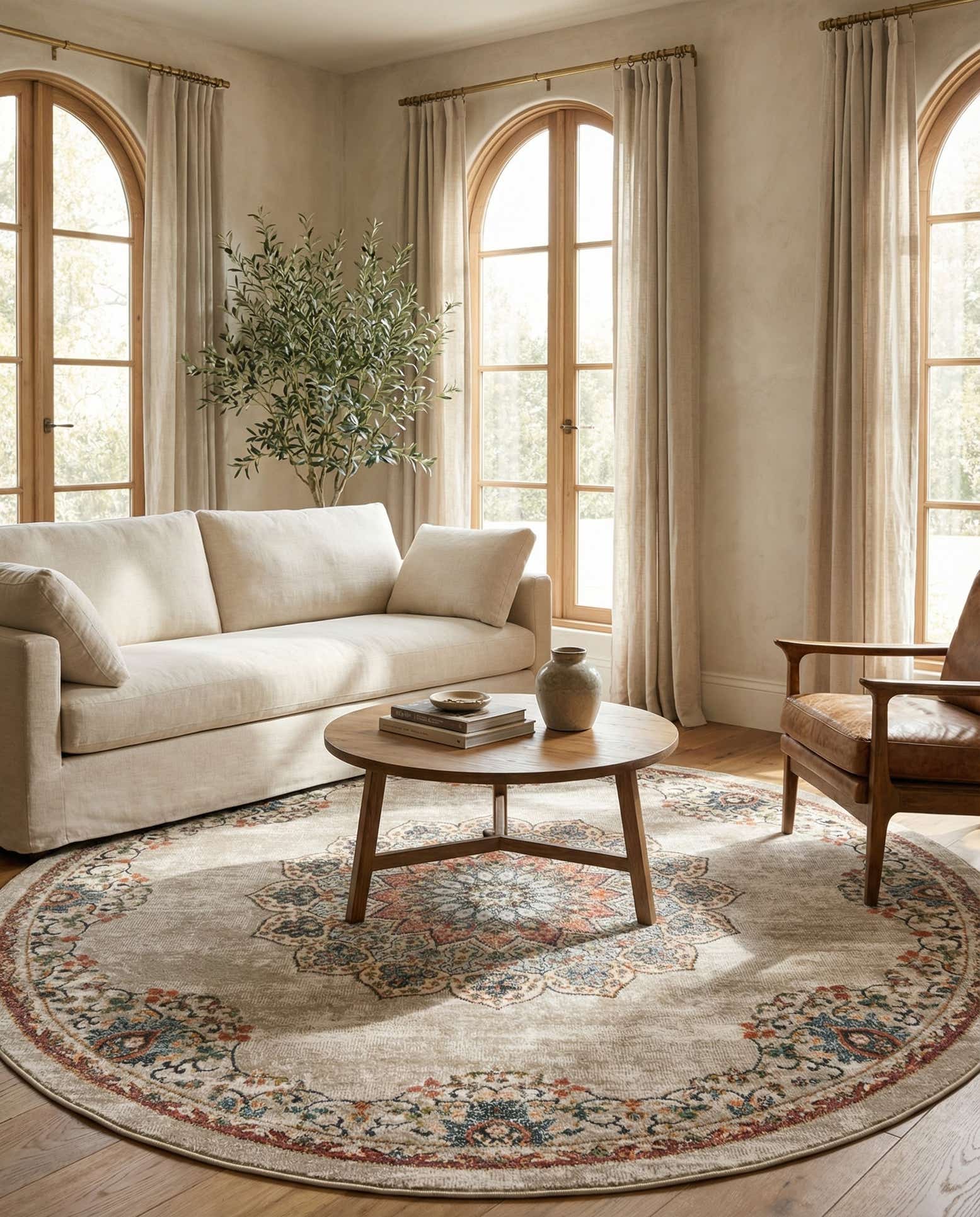 8' x 8' Isabella Round Rug