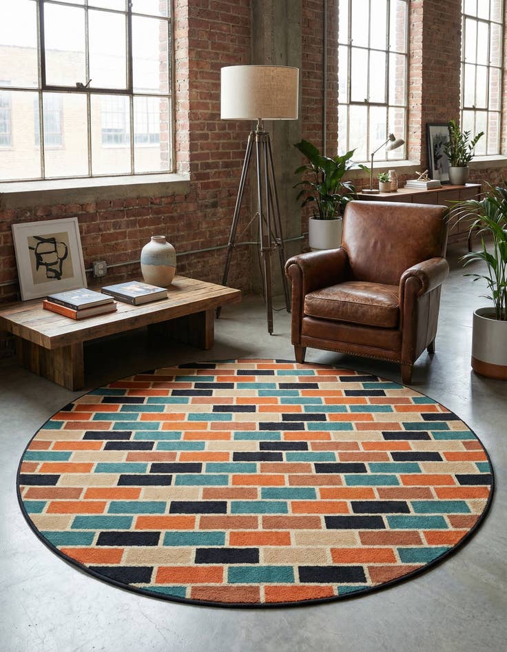 Detail image of 8' x 8' Stella Round Rug