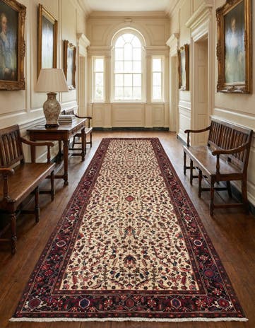 5' 10 x 10' 9 Mehraban Wool Runner Rug