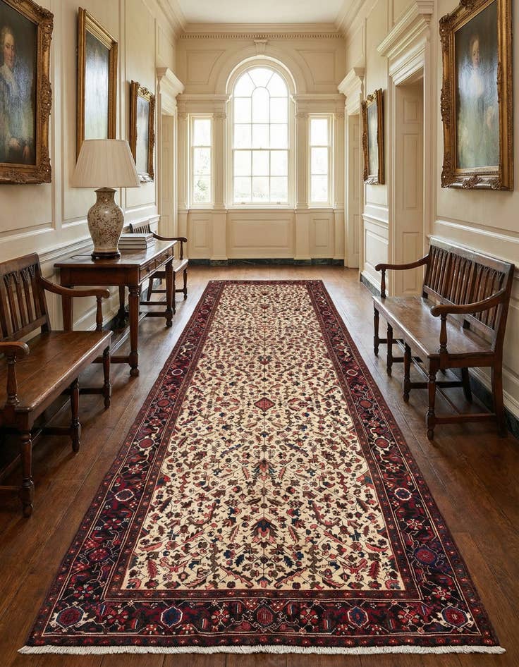 Detail image of 5' 10 x 10' 9 Mehraban Wool Runner Rug