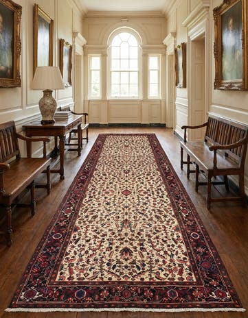 5' 10 x 10' 9 Mehraban Wool Runner Rug