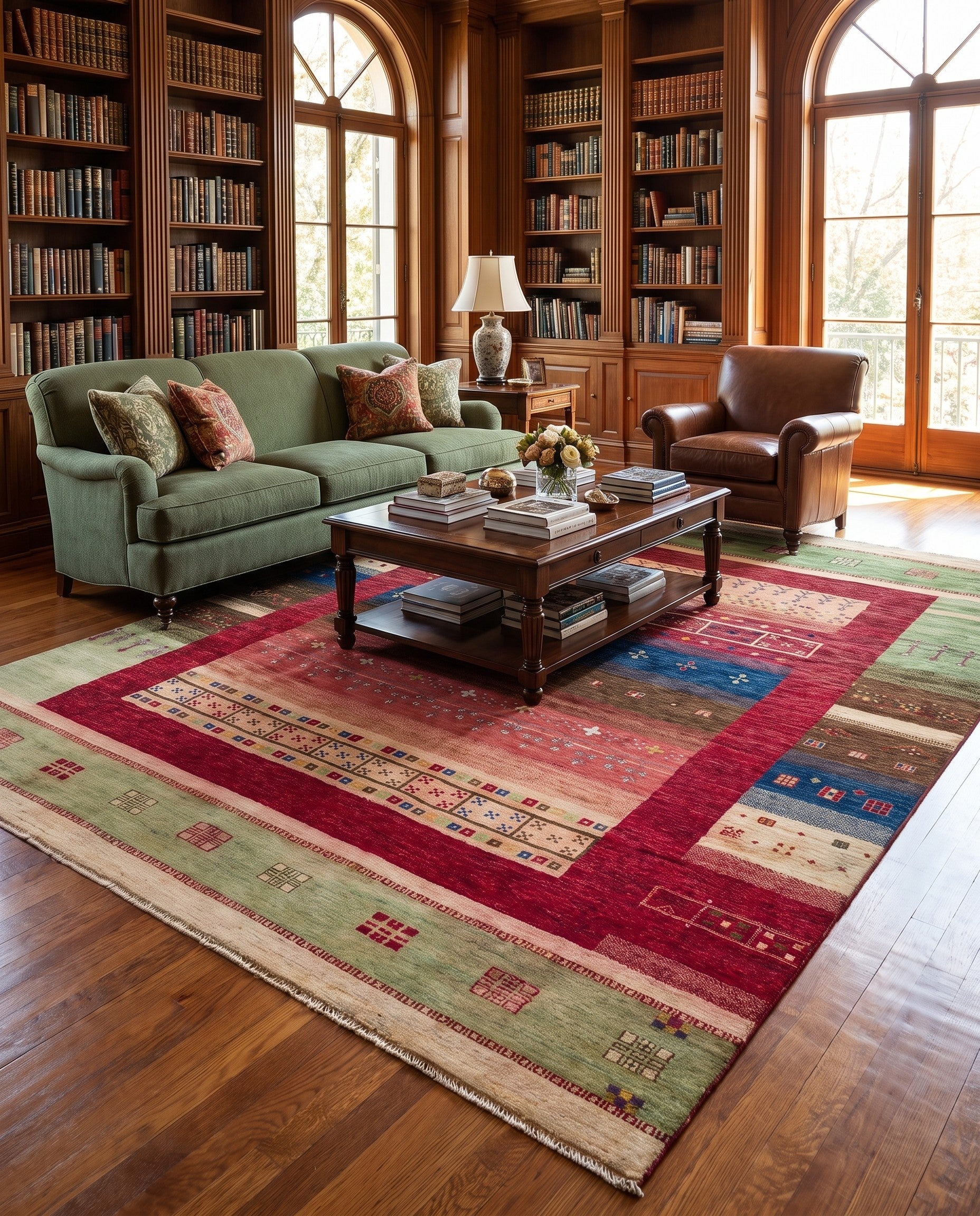 8' 1 x 11' 1 Hand Knotted Ariana Ziegler Rug