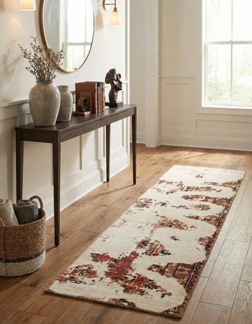 2' 6 x 9' Hand Knotted Ultra Vintage Persian Wool Runner Rug