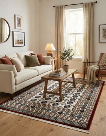 5' 3 x 8' Nain Design Rug