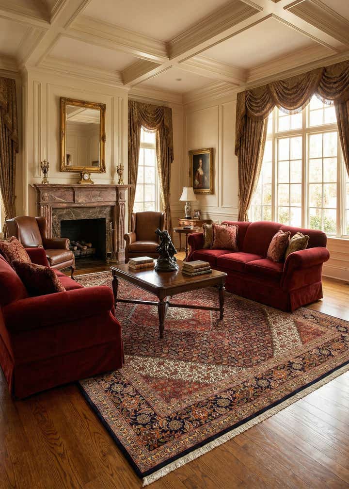 8' 3 x 11' 2 Tabriz Mahi Rug