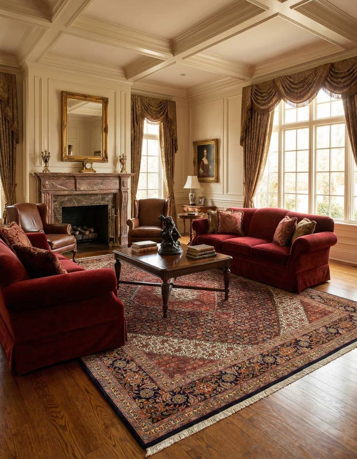 Detail image of  8' 3 x 11' 2 Tabriz Mahi Rug