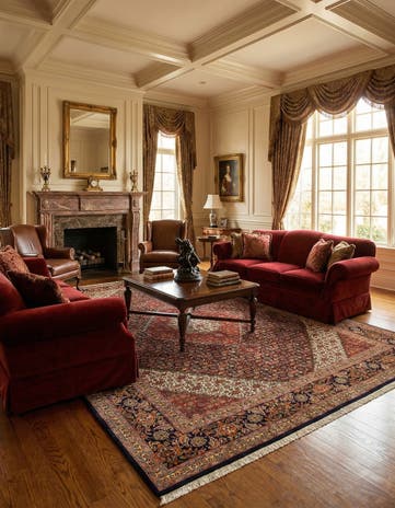 8' 3 x 11' 2 Tabriz Mahi Rug