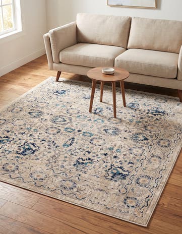5' 3 x 5' 3 Dahlia Square Rug