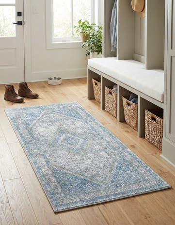 2' x 4' Kamala Washable Runner Rug