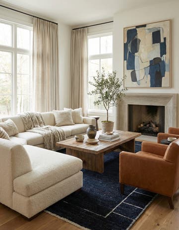9' 4 x 10' Hand Knotted Moroccan Wool Rug