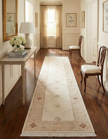 2' 7 x 9' 4 Hand Knotted Darya Wool Runner Rug