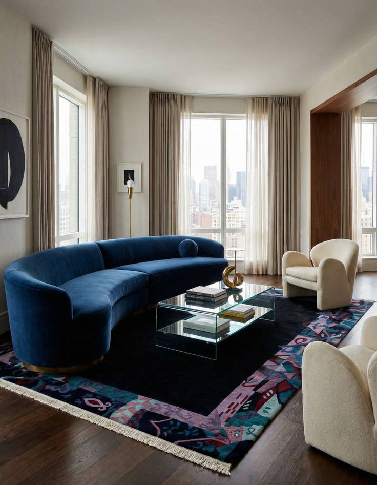 Detail image of 8' 5 x 11' 5  Hand Knotted Nepal Wool Rug