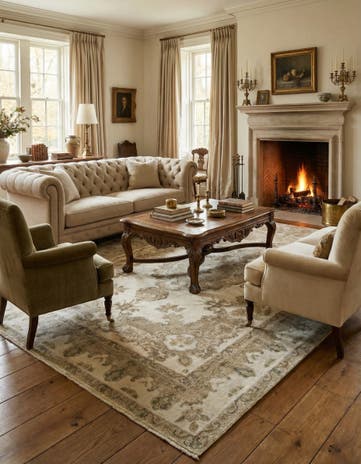 9' 9 x 12' 4 Hand Knotted Vintage Royal Persian Wool Rug