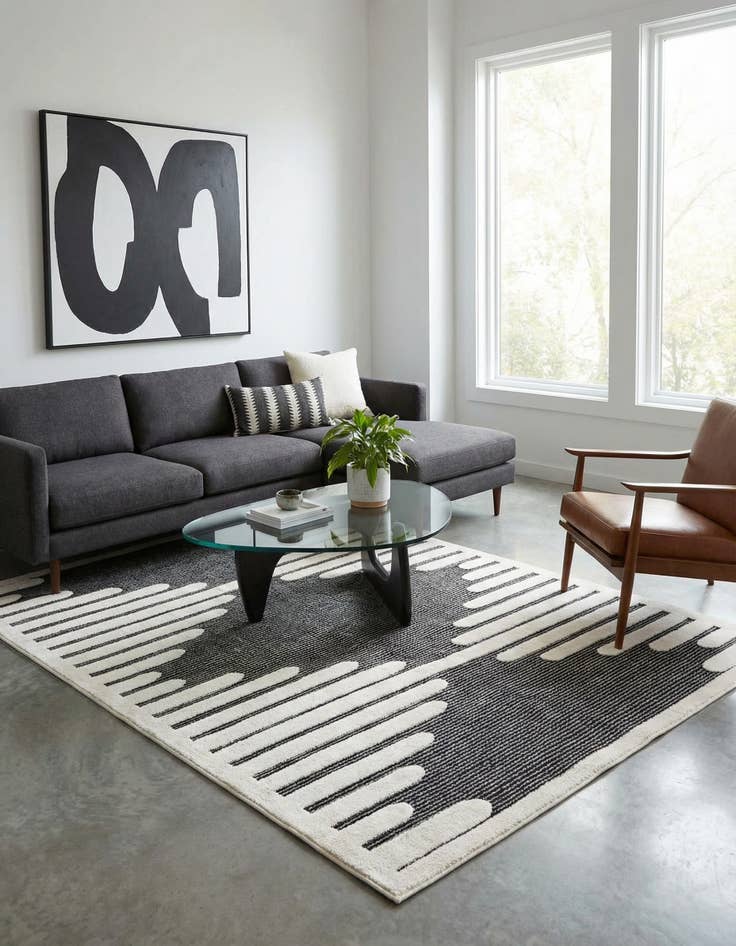 Detail image of 6' x 9' Prismatic Rug