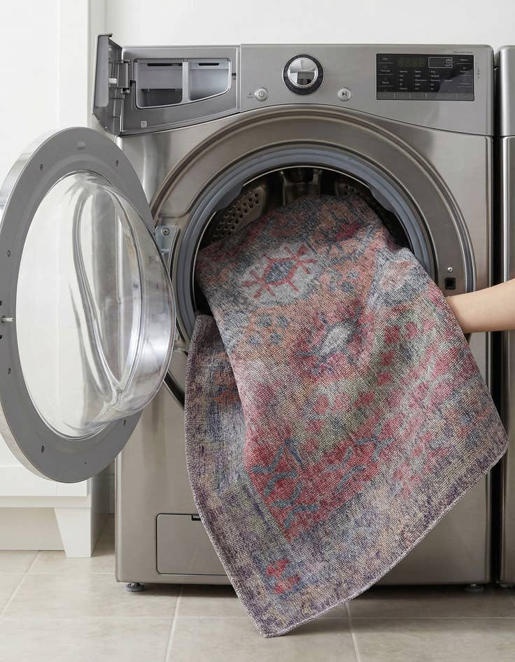 Detail image of  7' 10 x 7' 10  Washable Sisu Square Rug