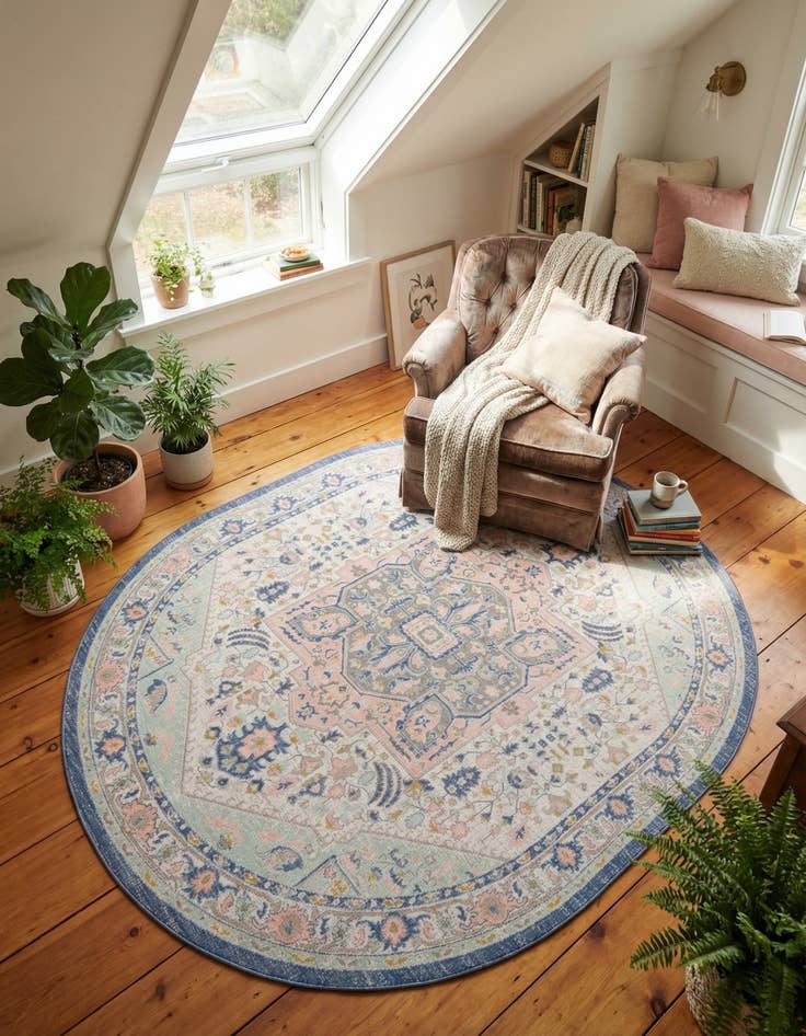 Detail image of 8' x 10' Whitney Oval Rug