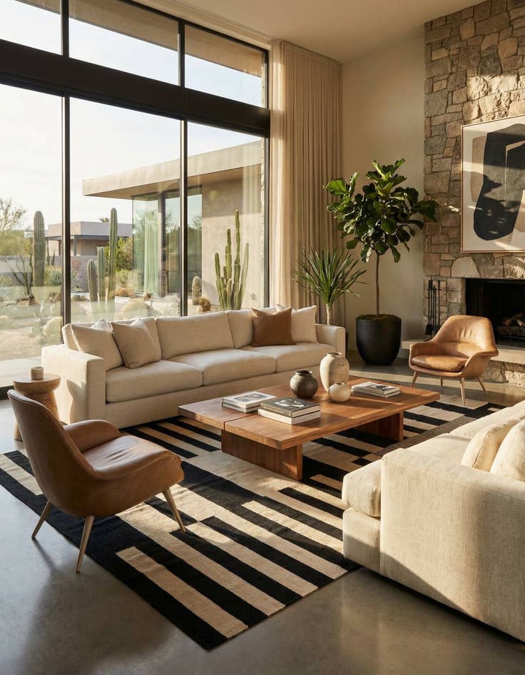 Detail image of  6' 8 x 9' 8  Hand Woven Kilim Modern Wool Rug