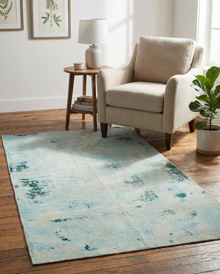 Detail image of 3' 3 x 6' 4 Hand Knotted Ultra Vintage Persian Wool Rug