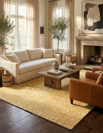 9' 1 x 12' 1 Hand Knotted Darya Wool Rug