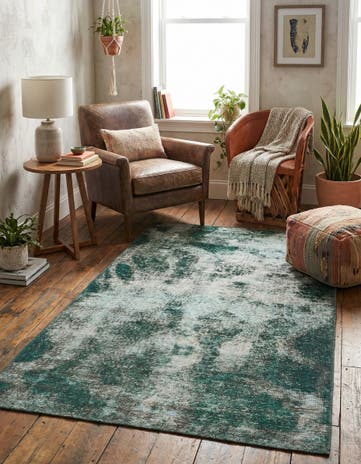 3' x 5' 7 Hand Knotted Ultra Vintage Persian Wool Rug