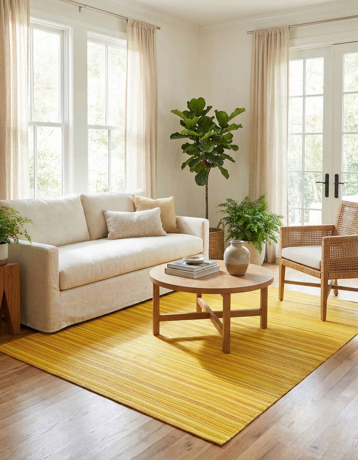 Detail image of 5' x 8'  Washable Vista Breeze Indoor / Outdoor Rug