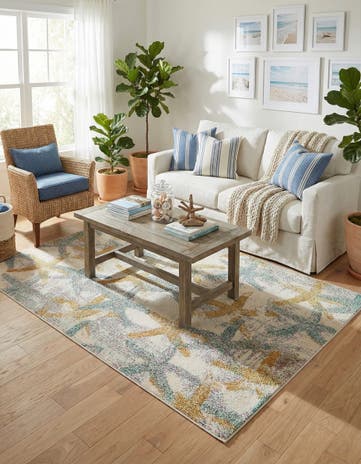 4' x 6' Washable Amalfi Rug