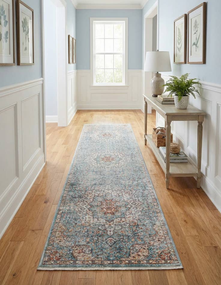 Detail image of 2' 7 x 13' Newport Runner Rug