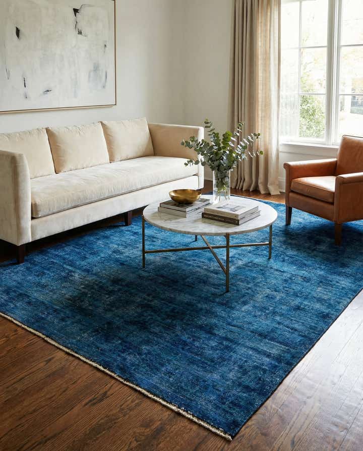 7' x 10' 7 Hand Knotted Ultra Vintage Persian Wool Rug