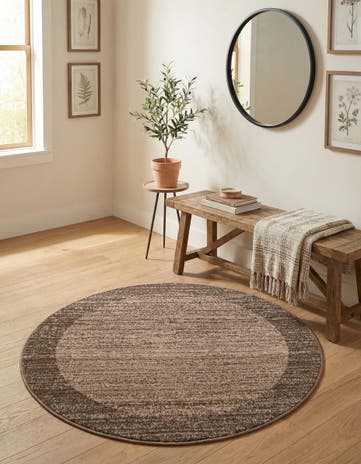 4' x 4' Angelica Round Rug