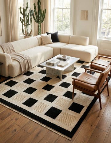 8' 4 x 11' Hand Knotted Darya Wool Rug