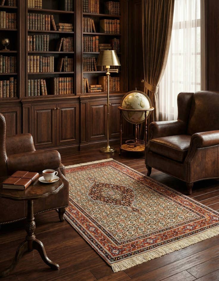 Detail image of  3' 1 x 4' 10 Mood Wool Rug