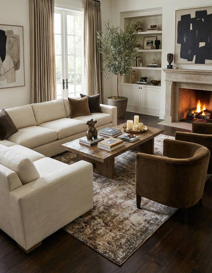 Detail image of 9' 10 x 12' 10  Hand Knotted Ultra Vintage Persian Wool Rug