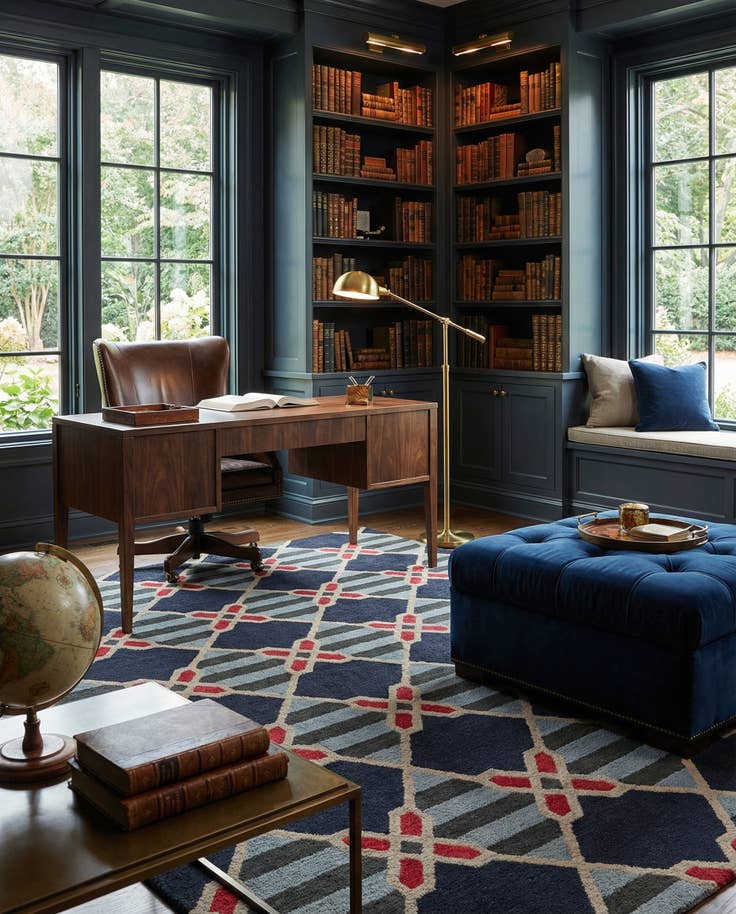 Detail image of 8' x 10' Luna Wool Rug