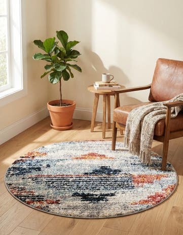 Tucson Round Rug
