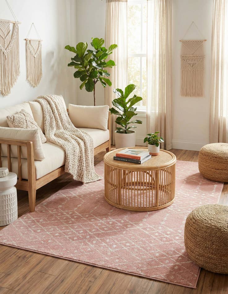 Detail image of 6' x 9' Paxon Trellis Rug