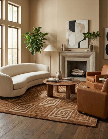 5' 9 x 9' Juma Wool Rug