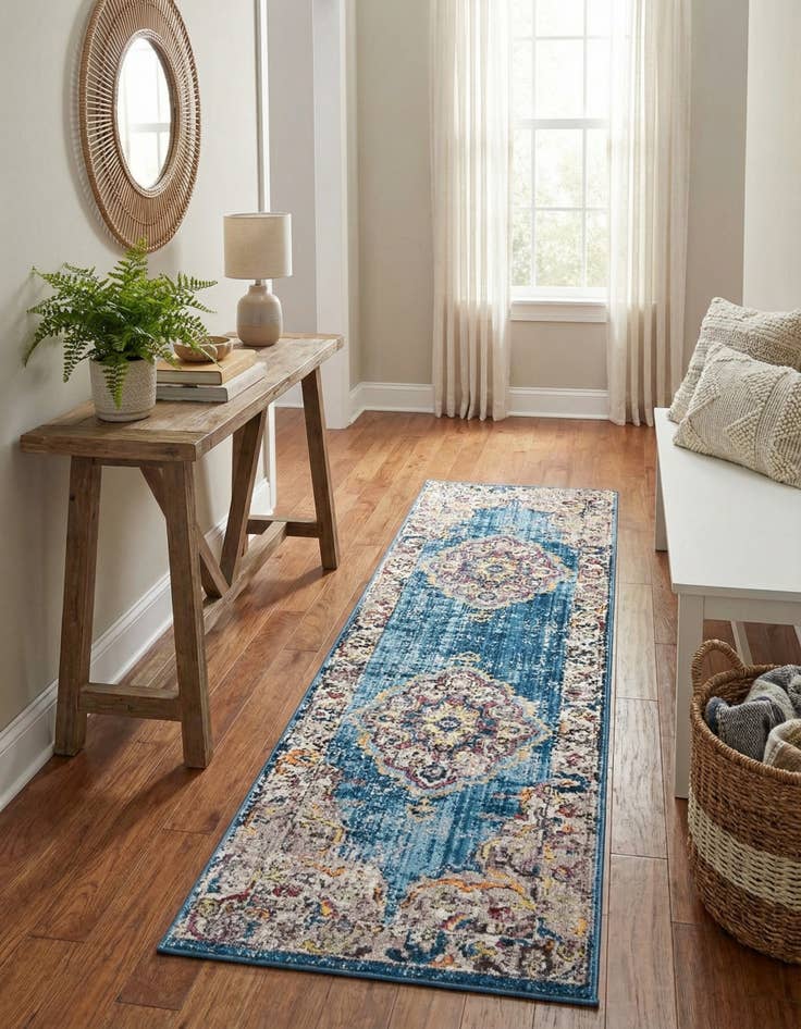 Detail image of  2' 3 x 8' Andromeda Runner Rug