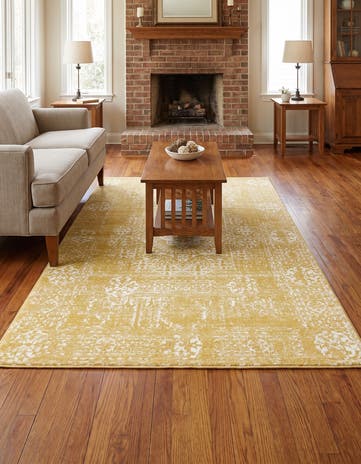 Yellow Heritage Rug