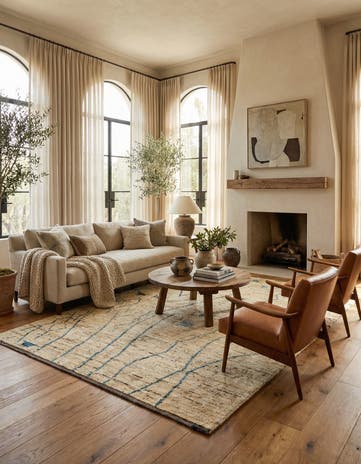 5' 10 x 8' Beni Marok Rug
