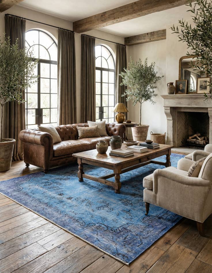 Detail image of 5' 11 x 9' 4 Ultra Vintage Wool Rug