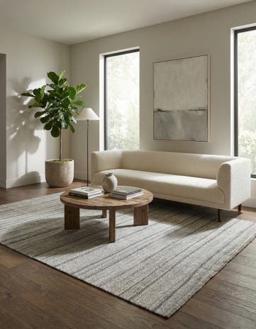 7' 10 x 9' 7 Hand Woven Kilim Modern Wool Rug