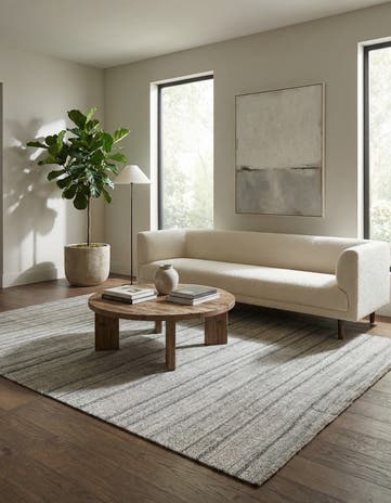 7' 10 x 9' 7 Hand Woven Kilim Modern Wool Rug