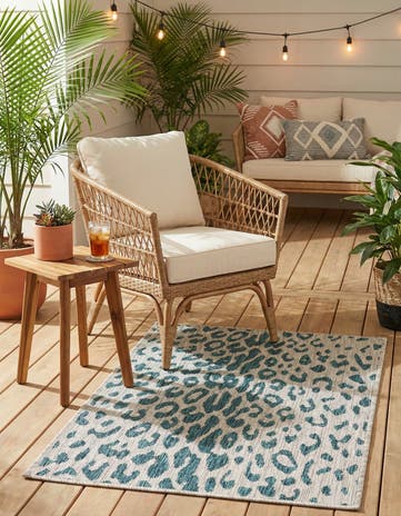 2' x 3' Easy-Clean Safari Indoor / Outdoor Rug