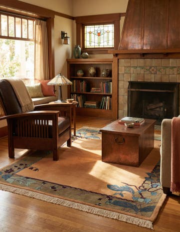 5' 6 x 7' 7 Hand Knotted Nepal Wool Rug