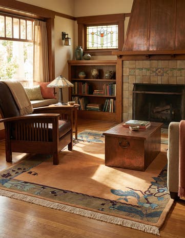 5' 6 x 7' 7 Hand Knotted Nepal Wool Rug