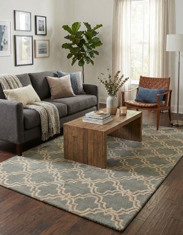 5' x 8' Luna Wool Rug